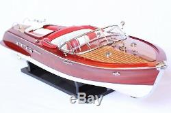 RIVA AQUARAMA BOAT 26 (67cm) Wood Model