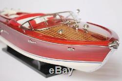 RIVA AQUARAMA BOAT 26 (67cm) Wood Model