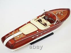 RIVA AQUARAMA WOOD BOAT MODEL 21 (53cm)