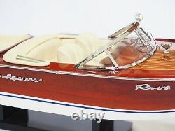 RIVA AQUARAMA WOOD BOAT MODEL 21 (53cm)