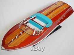 RIVA ARISTON BOAT 25 (64 cm) Wood Model