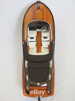 RIVA ISEO BOAT 29 (74 cm) Wood Model