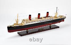 RMS Berengaria Ocean Liner Handmade Wooden Ship Model 39