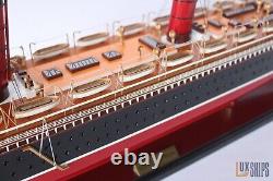 RMS CAMPANIA Ship Model 100cm Wooden Model Ship is for Sale