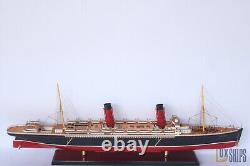 RMS CAMPANIA Ship Model 100cm Wooden Model Ship is for Sale