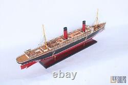 RMS CAMPANIA Ship Model 100cm Wooden Model Ship is for Sale