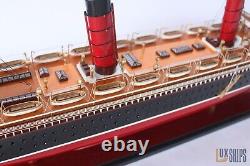 RMS CAMPANIA Ship Model 100cm Wooden Model Ship is for Sale