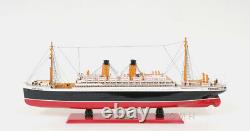 RMS Empress of Ireland Ocean Liner 32 Wooden Model Canada Cruise Ship New