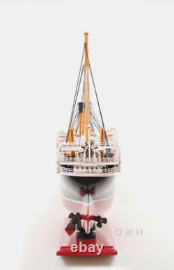 RMS Empress of Ireland Ocean Liner 32 Wooden Model Canada Cruise Ship New