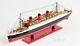 Rms Queen Mary Ocean Liner Wooden Model 32 Cruise Ship Cunard Lines Boat New