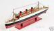 Rms Queen Mary Ocean Liner Wooden Model 40 Cunard Cruise Ship Handcrafted New