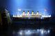 Rms Titanic Cruise Ship Led Lights 32 Ocean Liner Wood Model Boat Assembled