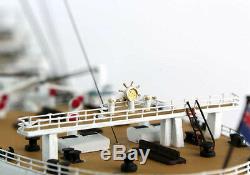 RMS Titanic Cruise Ship Ocean Liner 30.1/4 Wood Model Boat Assembled