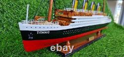 RMS Titanic Model Ship 23L White Star Line Boat Unique Home Decor Birthday Gift