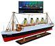 Rms Titanic Wooden Model Ship White Star Line 23 60cm Nautical Decor Assembled