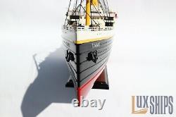 RMS Titanic Wooden Ship Model With Lights RMS Titanic Model Ship