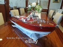 RTR Riva Aquarama model boat. FREE DOMESTIC SHIPPING