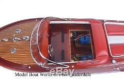 RTR Riva Aquarama model boat. FREE DOMESTIC SHIPPING