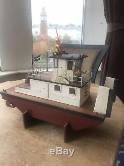 R/c Radio Controlled Model Push Tug Boat