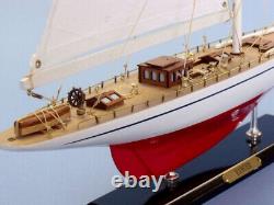 Ranger 1937 America's Cup J Boat Yacht Wooden Model 20 Fully Built Sailboat New