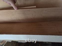 Rare 1940 Barrel Back Mahogany Runabout Chris Craft Model Boat Kit# 1234