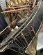 Rare 19th C. Wooden Ship Boat Model Restoration Project Parts Schooner Clipper