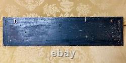 Rare 19th Century Ship builders Half Hull Scale Model Boat Mahogany Maple Burl