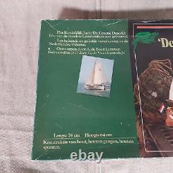 Rare Authentic Models Holland 124'De Groene Draeck' Wood Ship Model Kit NIOB