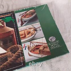 Rare Authentic Models Holland 124'De Groene Draeck' Wood Ship Model Kit NIOB