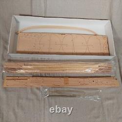 Rare Authentic Models Holland 124'De Groene Draeck' Wood Ship Model Kit NIOB