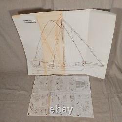 Rare Authentic Models Holland 124'De Groene Draeck' Wood Ship Model Kit NIOB