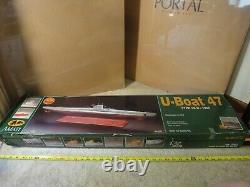 Rare! Vintage Amati U-Boat, U-47, VIIB 1936, 1/72 submarine model kit 1602. NOS