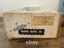 Rare Vintage Marine Model Co. Clipper Swordfish No. 1084 original box