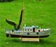 Rc Fishing Ship Scale 1x25 Classic Wood Boat Vessels Remote Control Model Kit