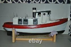 Rc Victory Tug Built Wood Model Boat By Dumas