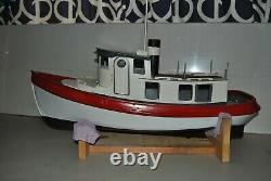 Rc Victory Tug Built Wood Model Boat By Dumas