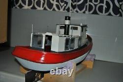 Rc Victory Tug Built Wood Model Boat By Dumas