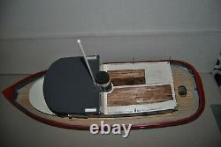 Rc Victory Tug Built Wood Model Boat By Dumas