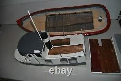 Rc Victory Tug Built Wood Model Boat By Dumas