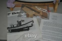 Rc Victory Tug Built Wood Model Boat By Dumas