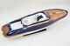 Rivarama Wooden Model Boat, 100% Solid Wood Plank On Frame, Rc-ready