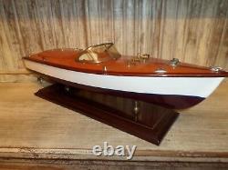 Riva 20 Handcrafted Wooden boat Model