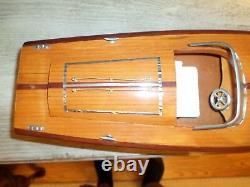 Riva 20 Handcrafted Wooden boat Model