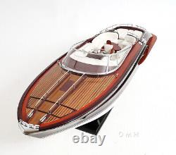 Riva 44 Rivarama Speed Boat Wooden Scale Model 37 Italian Power Motor Yacht New