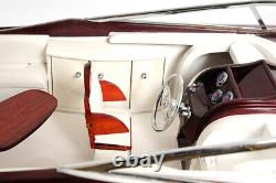 Riva 44 Rivarama Speed Boat Wooden Scale Model 37 Italian Power Motor Yacht New