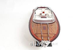 Riva 44 Rivarama Speed Boat Wooden Scale Model 37 Italian Power Motor Yacht New