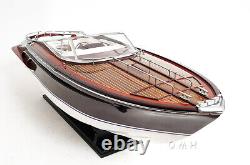 Riva 44 Rivarama Speed Boat Wooden Scale Model 37 Italian Power Motor Yacht New