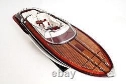 Riva 44 Rivarama Speed Boat Wooden Scale Model 37 Italian Power Motor Yacht New