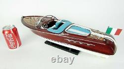 Riva Aquarama 20 Handcrafted Wooden Model Boat
