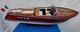 Riva Aquarama 20 White-brown Seat Handmade Wood Model Boat L50cm